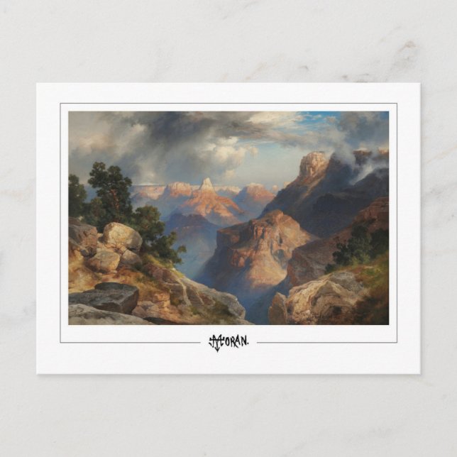 Cartão Postal Thomas Moran #352 - Arte Refinada (Frente)