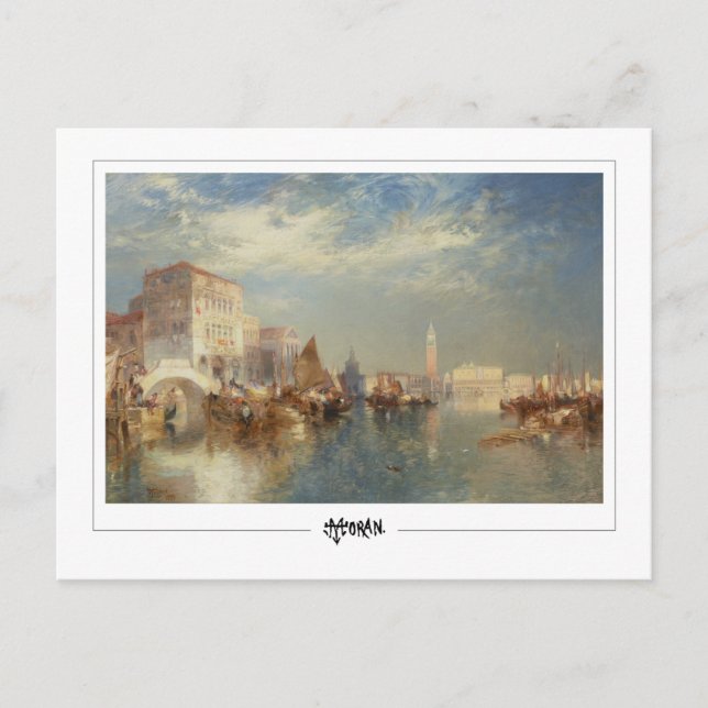 Cartão Postal Thomas Moran #421 - Arte Refinada (Frente)