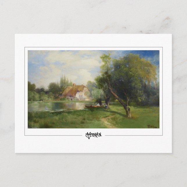 Cartão Postal Thomas Moran #451 - Arte Fina (Frente)