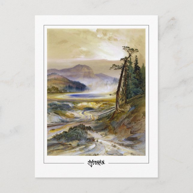 Cartão Postal Thomas Moran #4 - Cartão-postal de arte (Frente)