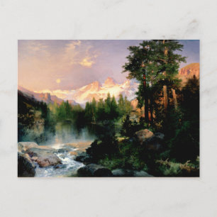 Cartão Postal Thomas Moran art, Os Três Tetos