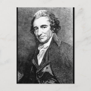 Cartão Postal Thomas Paine.  Copiar Imagem de _Guerra