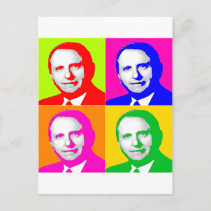 Cartão Postal Thomas S. Monson Pop Art