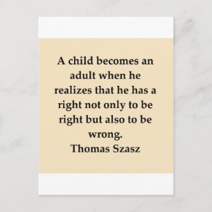 Cartão Postal thomas szasz