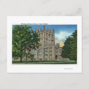 Cartão Postal Thompson Memorial Library, Vassar College