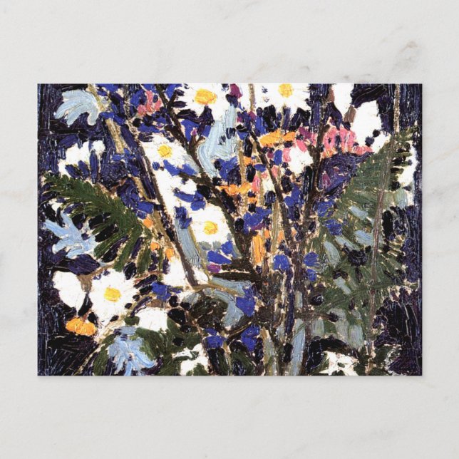 Cartão Postal Thomson - Flores Selvagens Canadianas (Frente)