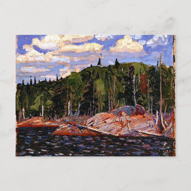 Cartão Postal Thomson - Lakeside, Primavera, Algonquin Park (Frente)