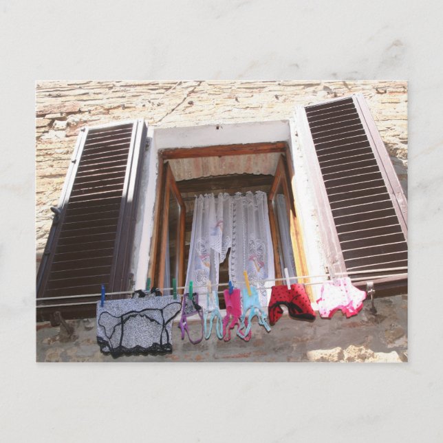 Cartão Postal Thongs San Gimignano (Frente)