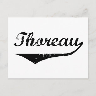 Cartão Postal Thoreau