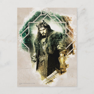 Cartão Postal THORIN OAKENSHIELD™ - Rei Sob A Montanha