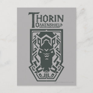 Cartão Postal THORIN OAKENSHIELD™ - Símbolo de blindagem