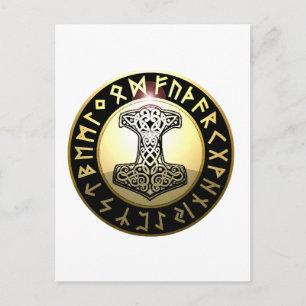 Cartão Postal Thor's Hammer