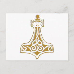 Cartão Postal Thor's Hammer