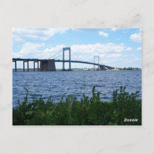 Cartão Postal Throgs Neck Bridge Queens New York