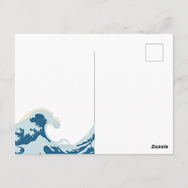 Cartão Postal Thunder_Cove da Onda do excelente (Verso)
