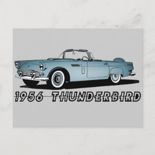 Cartão Postal Thunderbird 1956