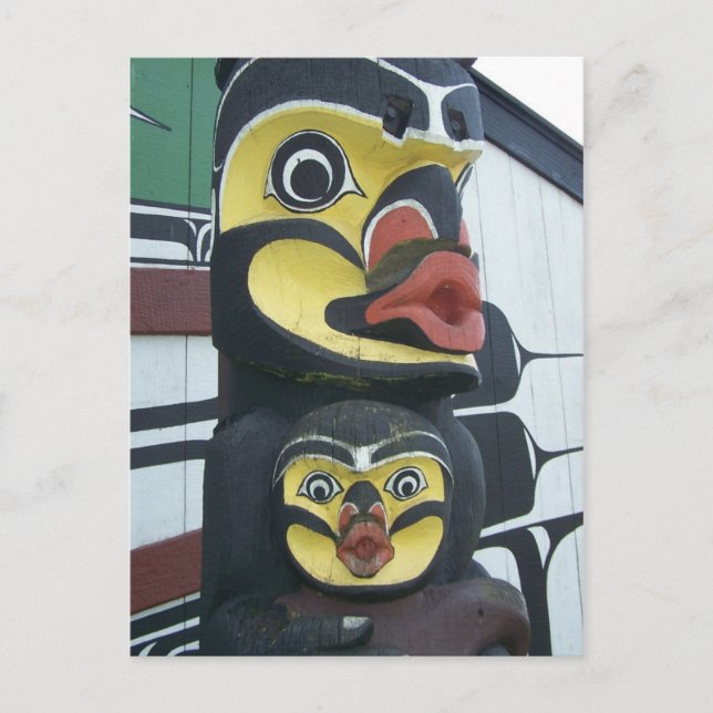 Cartão Postal Thunderbird Park (Frente)