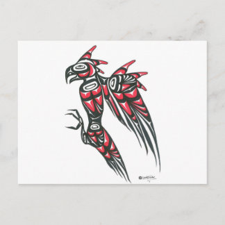 Cartão Postal THunderbird RED