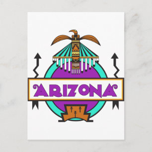 Cartão Postal Thunderbird Shield