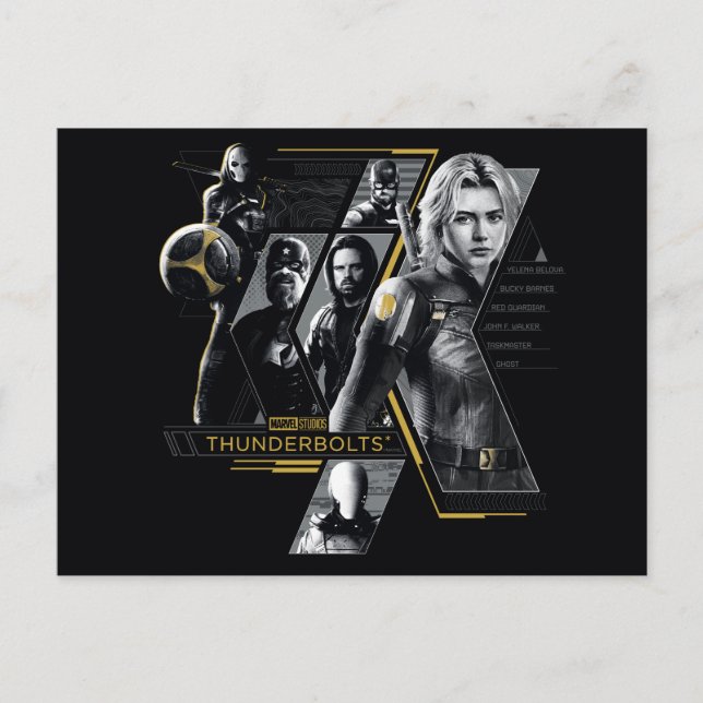Cartão Postal Thunderbolts* | Arte do Grupo (Frente)
