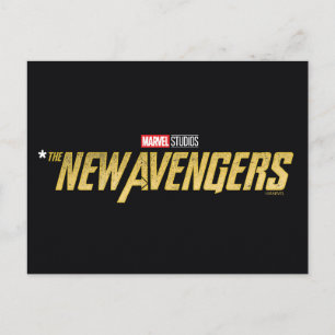 Cartão Postal Thunderbolts* Logotipo do Novo The Avengers