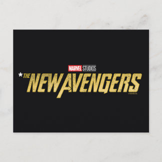 Cartão Postal Thunderbolts* | Logotipo do Novo The Avengers