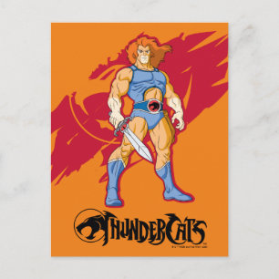 Cartão Postal ThunderCats Gráfico de Caracteres Lion-O