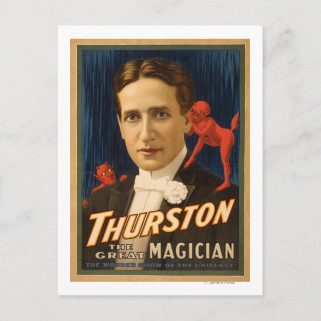 Cartão Postal Thurston, Diabo lhe dizendo segredos Magic 2 (Frente)