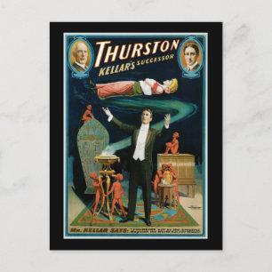 Cartão Postal Thurston, Kellers Successage Vintage Magyzinho