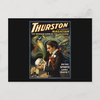 Cartão Postal Thurston, o mágico excelente 2