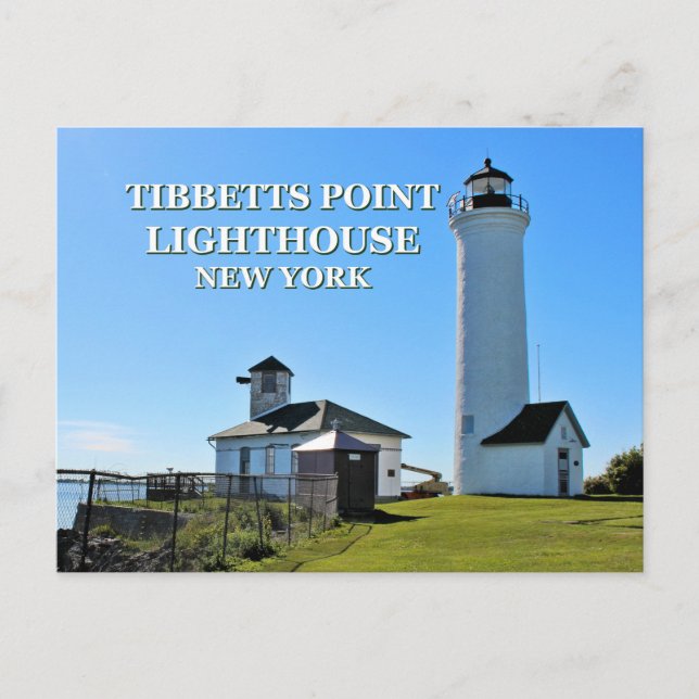 Cartão Postal Tibbetts Point Lighthouse, Cartão-postal de Nova I (Frente)