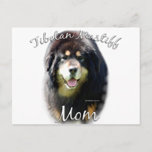 Cartão Postal Tibetan Mastiff Mãe 2