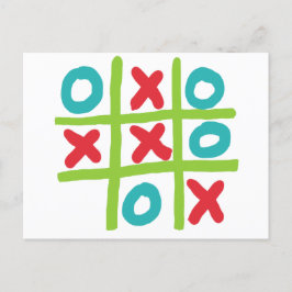 Cartão Postal Tic-tac-toe