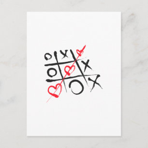 Cartão Postal tic-tac-toe