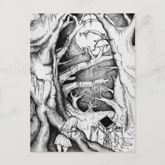 Cartão Postal Tidings Misquiáveis (Frente)