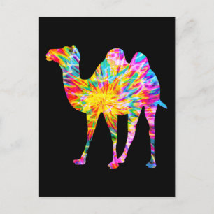 CARTÃO POSTAL TIE DYE CAMEL