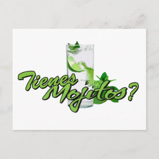 Cartão Postal Tienes Mojitos?