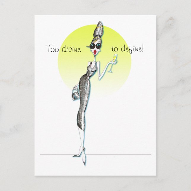 Cartão postal Tiffanee (Frente)