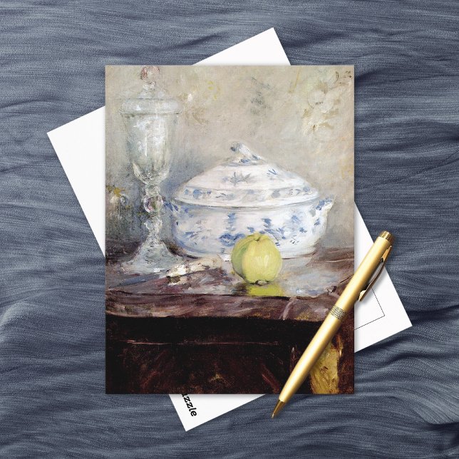 Cartão Postal Tigela com Maçã Berthe Morisot (Criador carregado)