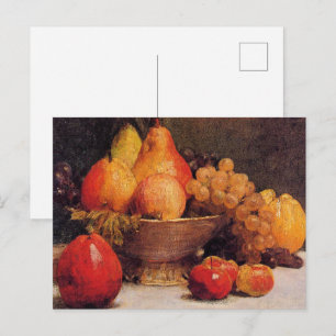 Cartão Postal Tigela de Frutas