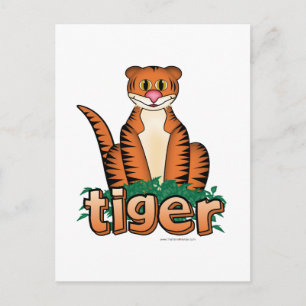 CARTÃO POSTAL TIGER!
