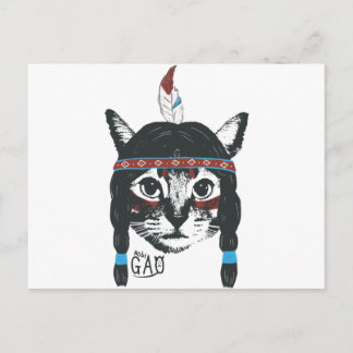 Cartão Postal Tiger Lily