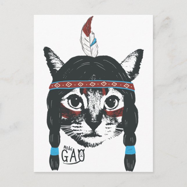 Cartão Postal Tiger Lily (Frente)