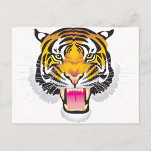 Cartão Postal Tigre