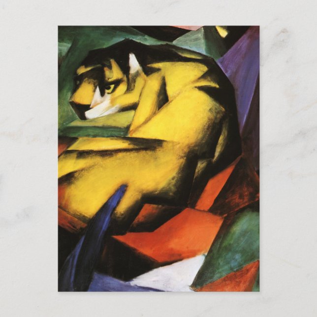 Cartão Postal Tigre (Frente)