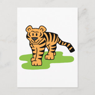 Cartão Postal Tigre