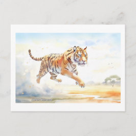 Cartão Postal Tigre na Ação 3