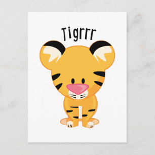 Cartão Postal Tigrrr