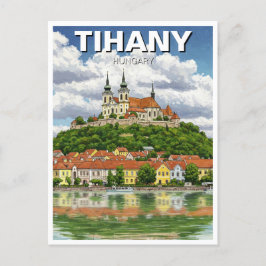 Cartão Postal Tihany Hungary Viagem