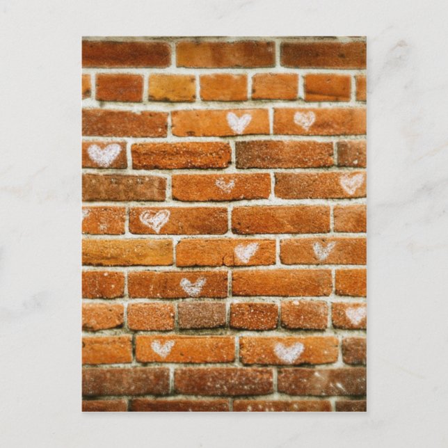 Cartão Postal Tijolos da Felicidade (Frente)